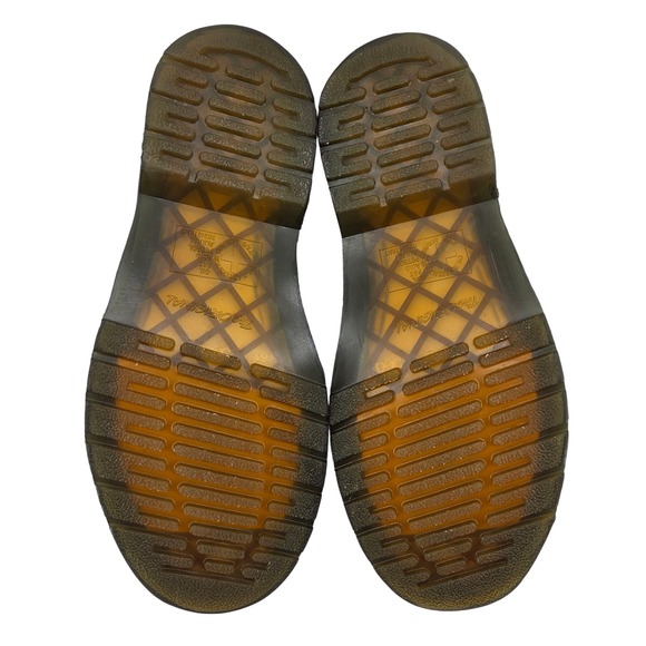 Dr Martens Deep Purple Leather Lace Up Oxford Shoes Women's 6 Men's 5 - Picture 8 of 8